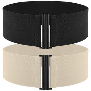 4714 Elastic Belt For Women Wide Waist Corset Belt Cinch Belt Vintage Stretchy